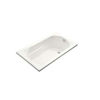 KOHLER Devonshire 5 ft. Bubblemassage Bathtub with Reversible Drain in 