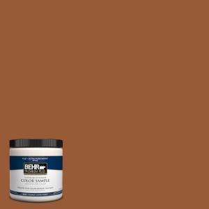 BEHR Premium Plus 8 oz. Chestnut Stallion Interior/Exterior Paint 
