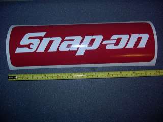 Large Snap On Toolbox Gang Box Window Bumper Sticker Decal snapon 