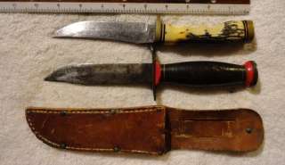 Old Schrade USA Knives Uncle Henry 153UH& Schrade Walden N.Y.  