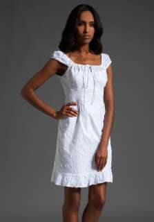 NANETTE LEPORE Speak Easy Dress in White  