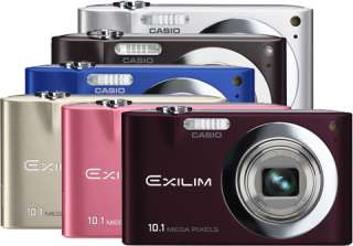 Casio EXILIM EX Z100 BN Digitalkamera (10 Megapixel, 4 fach opt. Zoom 