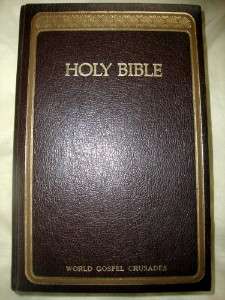 Vintage 1975 HOLY BIBLE The OPEN BIBLE KJV Nelson/Royal Red Letter 
