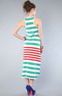 Joyrich The Toybox Tank Dress in Green Red and White  Karmaloop 