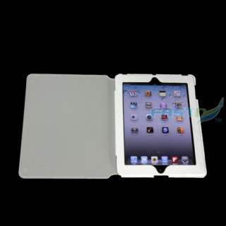 White Smart Thin Case Cover with Stand for APPLE iPad 2  