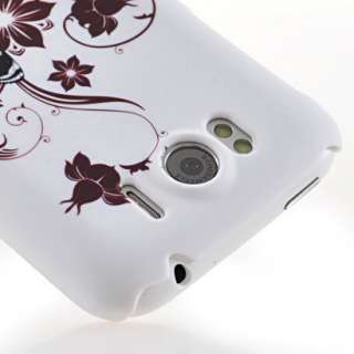 Hard Tasche Hülle Schale Case Cover + Folie für HTC Sensation XL 