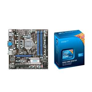 MSI H55M E33 Motherboard and Intel Core i3 540 Processor Bundle at 