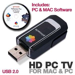 Pinnacle 82301003001 PCTV HD Mini Stick for MAC & PC  