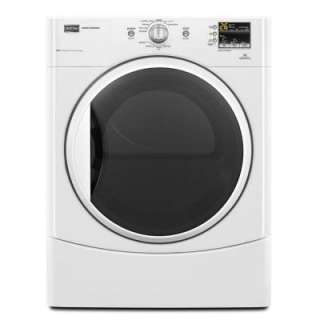   Series 6.7 cu. ft. Electric Dryer in White MEDE201YW at The Home Depot