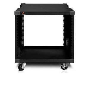  9U Server Rack Cabinet   800mm Depth, Steel, Black 