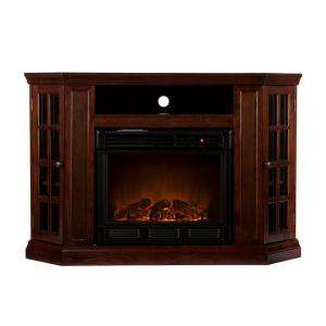   Media 32.25 In. Espresso Electric Fireplace FA9366E at The Home Depot