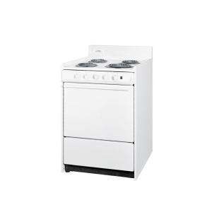   Cu.ft. Freestanding Electric Range in White WEM610 at The Home Depot