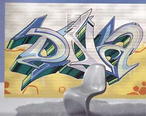 Vlies Foto Tapete Digitaldruck Graffiti 250 x 385 cm  