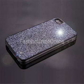glitter sparkel bling case cover black for iphone 4 4g  