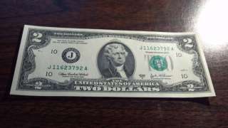 11 $2 Two Dollar Bills Uncirc 2003a Last yr made error notes? see 
