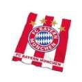FC Bayern München Fanartikel Fleecedecke Wappen Streifen Sterne 