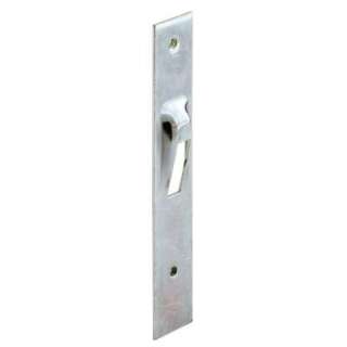 Prime Line Sliding Door Keeper, For Hook Style Latch, Plated Steel E 