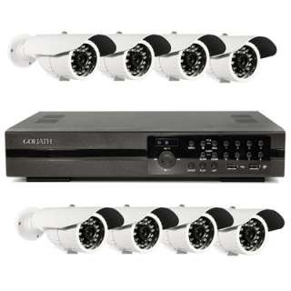 Kanal Videoüberwachung Komplett Set DVR, Kameras, HDD  