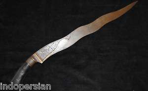 Antique Indo Persian Mughal Rajput Islamic Nagin Dagger  