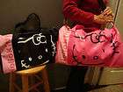   Kitty Shoulder Tote Travel Gym Handbag Hand Bag Girl Women Lady Black