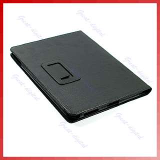 Leather Case Cover Housing for Tablet PC iPod iPad BLK  