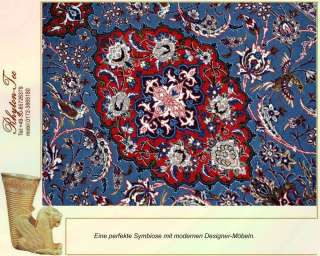 PERSER TEPPICH Isfahan EDEL, Rarität Vasen Muster  