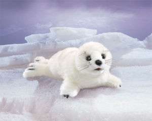 FOLKMANIS PUPPETS ~HARP SEAL PUP~New for 2010~FREE SHIP 638348028792 