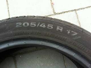 Continental SportContact 3 205/45 R17 84V Radial Tubeless Runflat in 