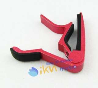 pce Rosy Color Guitar Hand Held Capo For Electric/Acoustic Guitar 