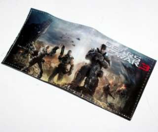 GEARS OF WAR 3 Microsoft XBox 360 Video Marcus Fenix BIFOLD WALLET and 