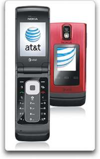 New Nokia 6650 Fold AT&T T Mobile 3G Phone UNLOCKED RED  