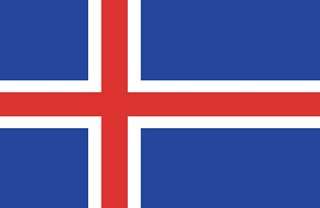 Autoaufkleber Sticker Fahne Island Flagge NEU Aufkleber  