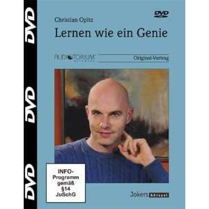 Christian Opitz 2 DVD   Lernen wie ein Genie  Christian 