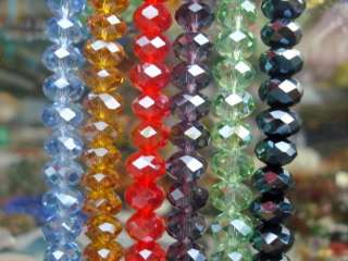 Strands Faceted Swarovski Crystal Loose Beads (300pcs #052  