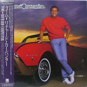 Richard Carpenter   Time LP Japan Obi Carpenters Rare !  