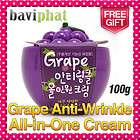   Grape Anti Wrinkle All in One Cream Anti Aging Moisturizers Skin food