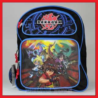 14 Bakugan Battle Brawlers School Backpack Bag/Book  