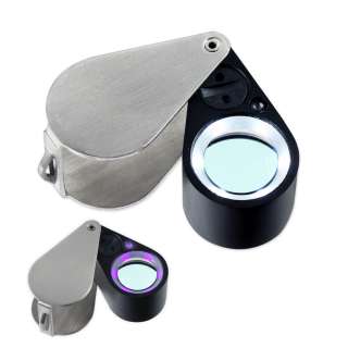 Premium Lighted Jewelers Loupe 10x21 Triplet Lens Color Corrected 