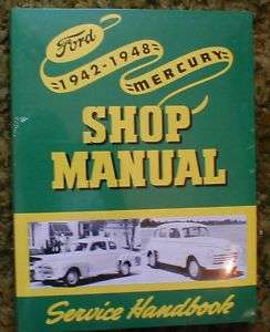 1942   1948 Ford & Mercury Shop Manual 48 43  