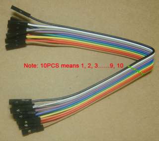 introduction 1007 200mm dupont wire cable line qty 10pcs with 10 