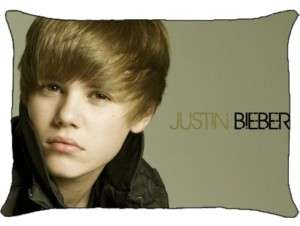 New Justin Bieber My Worlds Pillow Case Bed Gift Rare  