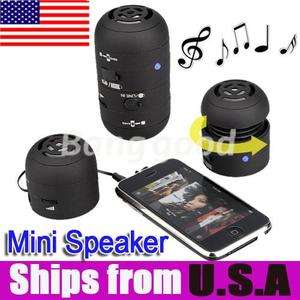 Mini Black Portable Mobile Speaker For Mobile Phone MP3 MP4 PSP  