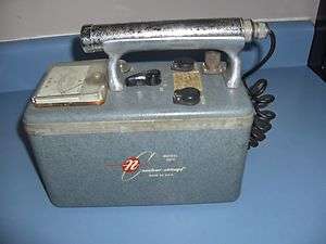 Vintage Nuclear Chicago Geiger Counter Model 2612  