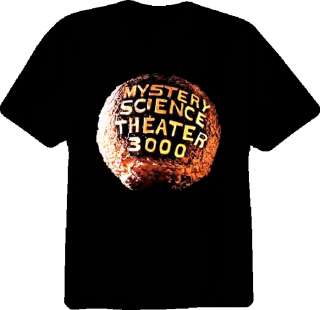 Mystery Science Theater 3000 TV Show T Shirt Black  