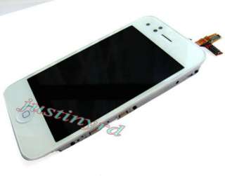 White Touch Digitizer+LCD Screen Assembly fr Iphone 3GS  