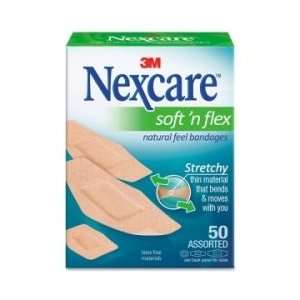  Nexcare Adhesive Bandage   Beige   MMM43050 Health 