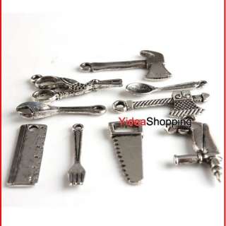 materials no 140565 alloy paint black silver plated color silver tone