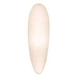  Athena Wall Sconce Florescent Light White Finish: Home 