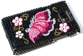 Samsung Galaxy S2 i9100 STRASS HARD Cover HÜLLE Bling  