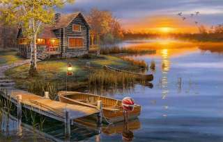 Puzzle Clementoni High Quality 500pz AUTUMN AT THE LAKE  